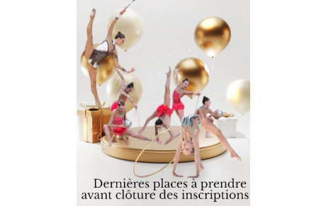 Dernières places à prendre...