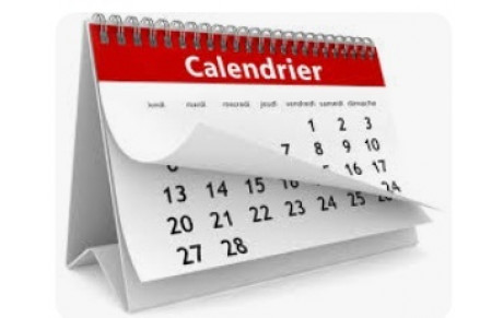 Calendrier saison 2025-2026